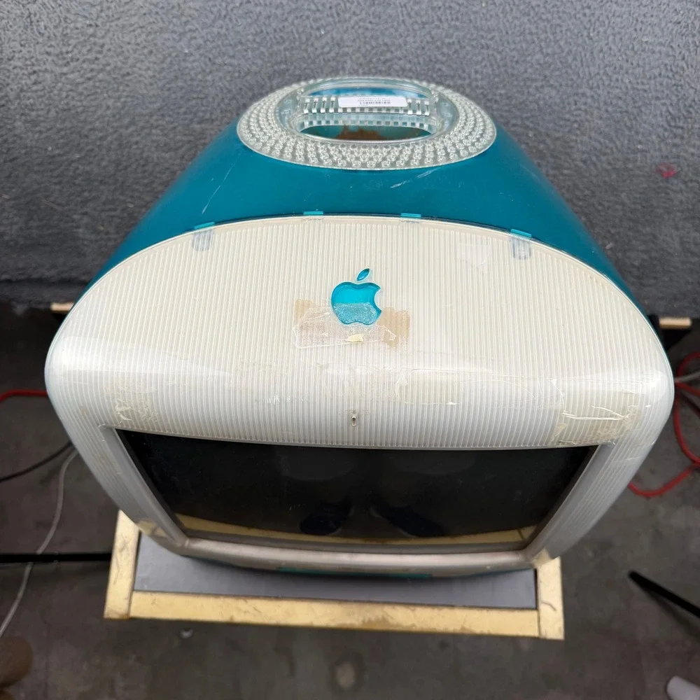 Apple iMac G3 M5521 350MHz 64MB RAM 6GB HDD Bondi Blue Vintage Computer OS 9.2